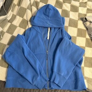 Scuba Oversized Full-Zip Hoodie Blue Nile XL/XXL